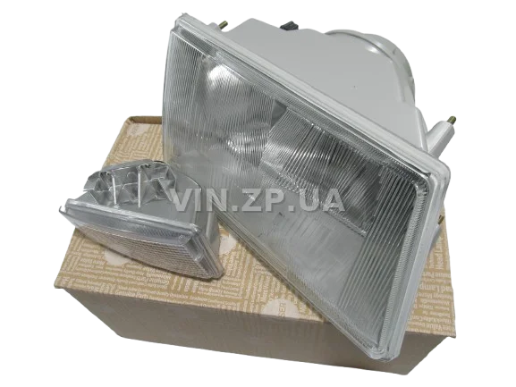 Фара ВАЗ 2108, 2109, 21099 ESER правая, белый поворот, рисунок ''киржач'' 6