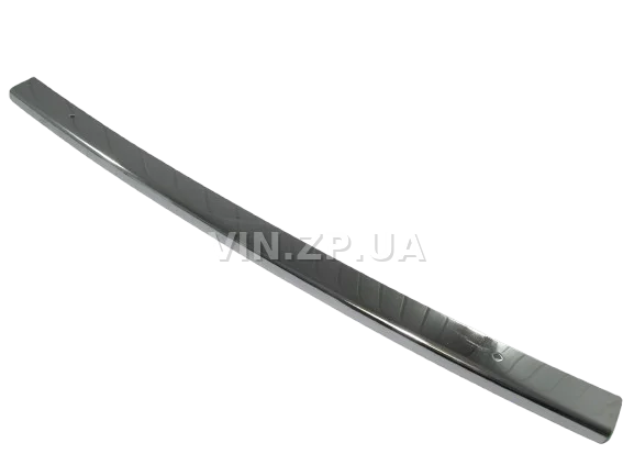 Накладка бампера ВАЗ 2104, 2105, 2107 заднего, толщина 1.2мм , хром металл " сабля" OM
