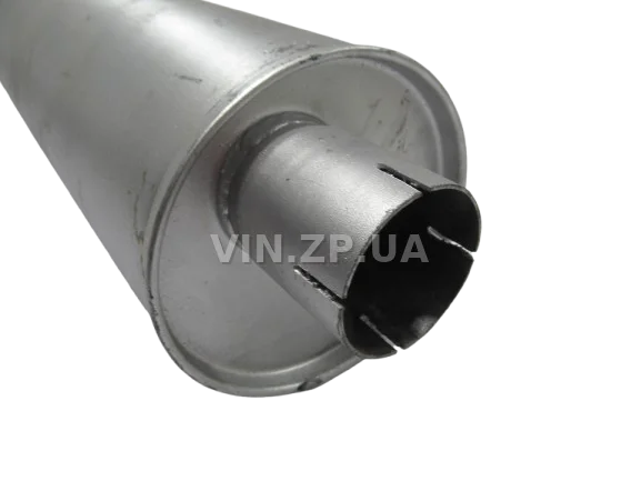 Глушитель Газель, Соболь ГАЗ 3302, 2705, 2217 ВСК патрубки d-63мм-со смещением, двойная прокатка швов 2