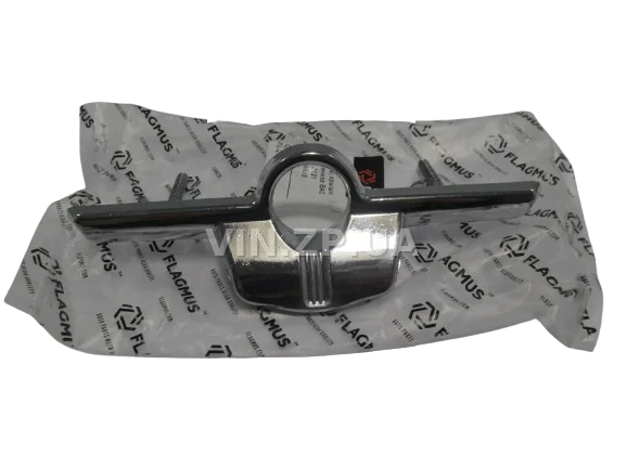 Ручка багажника ВАЗ 2102, 2121, задней ляды, хромированная, ''ласточка'' FLAGMUS 3