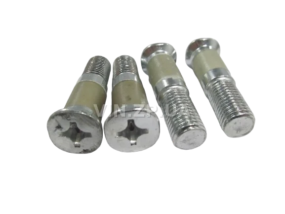 Болт замка двери ВАЗ 2108, 2109, 21099, 2110, 2111, 2112, бесшумный FLAGMUS М8 х 1.25 х 44, к-кт 4шт