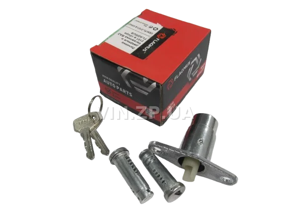 Замок багажника ВАЗ 2101, 21011, с личинками, замок 1шт + личинка 2шт + ключ 2шт FLAGMUS 4