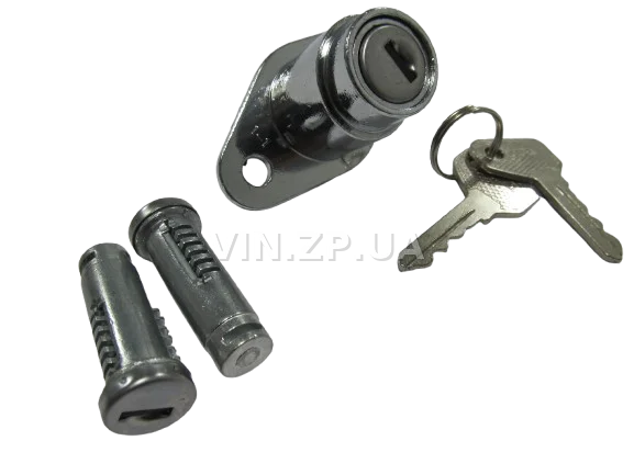 Замок багажника ВАЗ 2103, 2106, с личинками, замок 1шт + личинка 2шт + ключ 2шт FLAGMUS