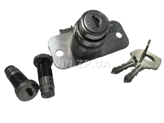 Замок багажника ВАЗ 2108, 2109, 2113, 2114, с личинками, замок 1шт + личинка 2шт + ключ 2шт FLAGMUS