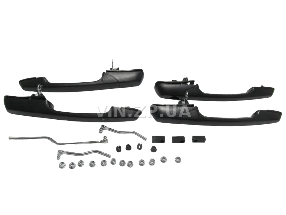 Ручка двери ВАЗ 2109, 21099, 2114, 2115, наружная, Евро, к-кт 4шт EURO TUN 3