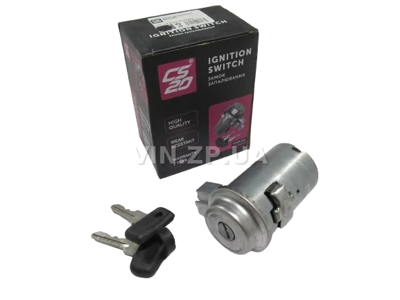 Замок зажигания ВАЗ 2101, 2102, 2103, 2104, 2105, 2106, 2107, 2121, 21213, ГАЗ 24, 2410, 3102, 31029, 6 контактов CS-20