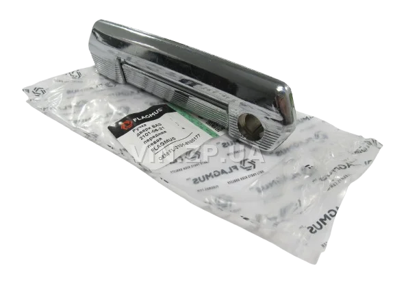 Ручка двери ВАЗ 2101, 2102, 2103, 2106, 2121, 21213 наружная передняя левая, хром металл FLAGMUS 3