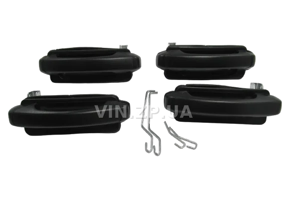 Ручка двери ВАЗ 2104, 2105, 2107, наружная, Евро, к-кт 4шт FLAGMUS 2