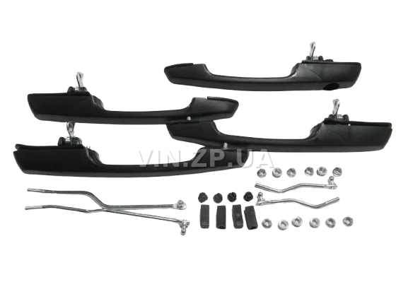 Ручка двери ВАЗ 2109, 21099, 2114, 2115, наружная, Евро, к-кт 4шт FLAGMUS 2