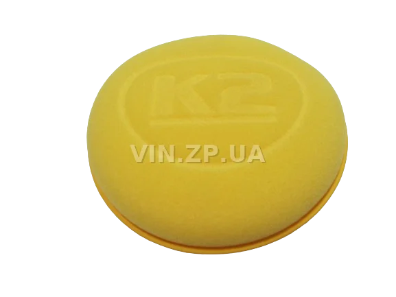 Губка-аппликатор для полировки K2 Gold Aplikator, для восков и полиролей, d 10см