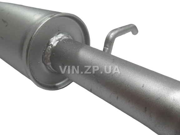 Резонатор ВАЗ 2110, 2111, 2112, с 2007г, 16-клап. под катализатор ВСК труба 570 мм, крепления на трубе, двойная прокатка швов 4