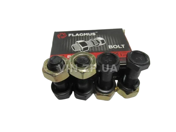 Болт карданного вала ГАЗ, Волга, УАЗ, в сборе FLAGMUS М10 x 1.0 x 30, к-кт 4шт 4