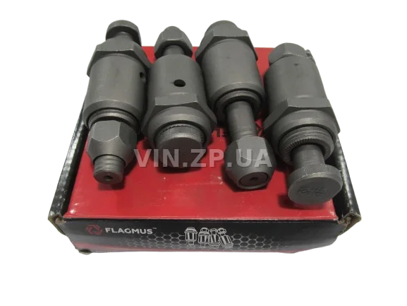 Втулка резьбовая ГАЗ 2401, 2410, 31029, 3102, 3110 FLAGMUS стойки передней подвески, к-кт 4шт в сборе 4