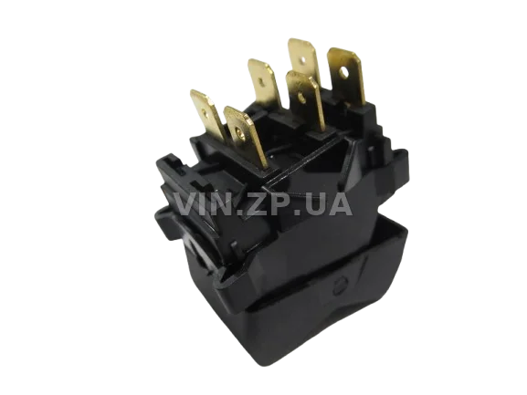 Выключатель оборотов печки ВАЗ 2104, 2105, 2107, ГАЗ, УАЗ SKADI 3 положения, 6 контактов (147-06.12) 2