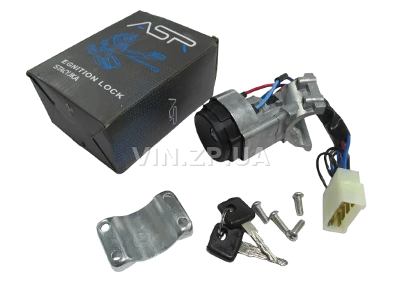 Замок зажигания ВАЗ 2108, 2109, 21099, 2113, 2114, 2115, (новый образец) ASR