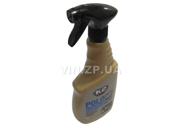Полироль для матового пластика K2 Polo Protectant Black, чёрный, триггер 750 мл 2