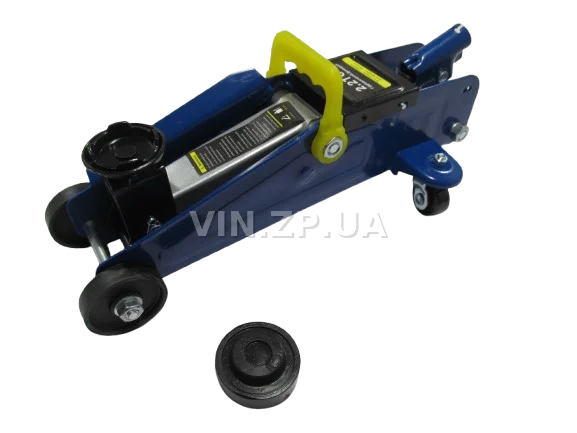 Домкрат подкатной гидравлический 2 т WAG 135-340мм, в кейсе 3