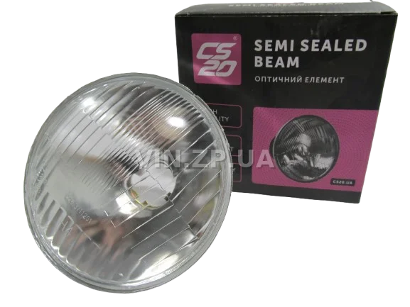 Фара оптический єлемент ВАЗ 2103, 2106 CS-20 ближний свет, под лампу Н4 3
