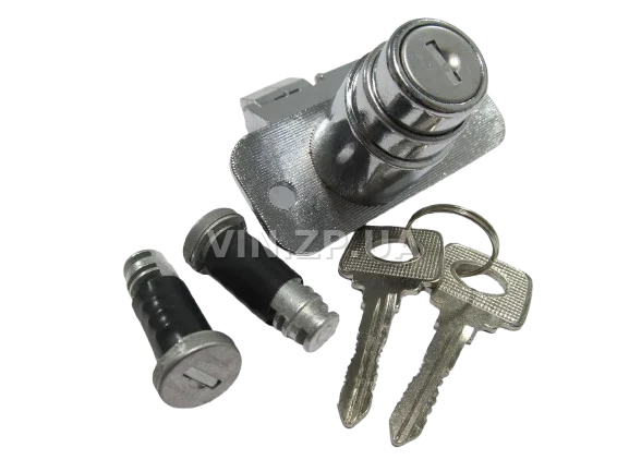 Замок багажника ВАЗ 2108, 2109, 2113, 2114, с личинками, замок 1шт + личинка 2шт + ключ 2шт ASR
