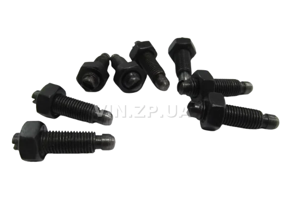 Винт клапана регулировочный Таврия 1102, 1103, 1105, Сенс, к-кт 8шт ASR