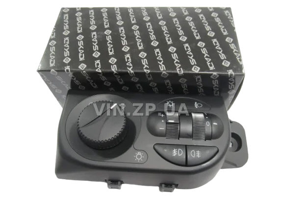 Блок управление светотехникой ВАЗ 2170, 2171, 2172 SKADI Люкс, перекл. с противотуманкой, 522.3769 3