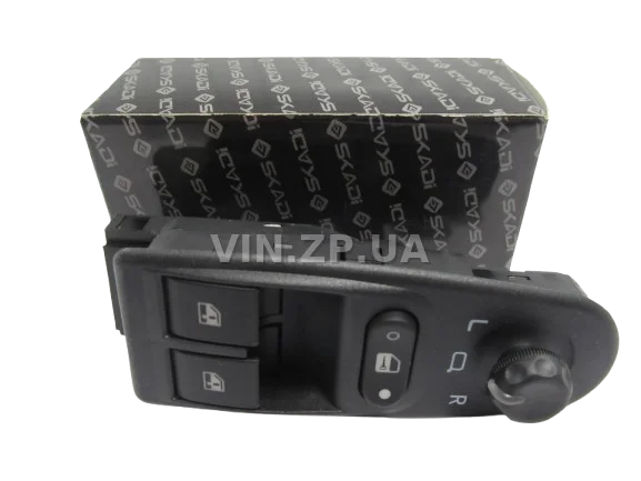 Блок управления стеклоподъемников ВАЗ 1117-1118 SKADI 2 клавиши+кнопка центр.замка+регул зеркал 352.3769 5