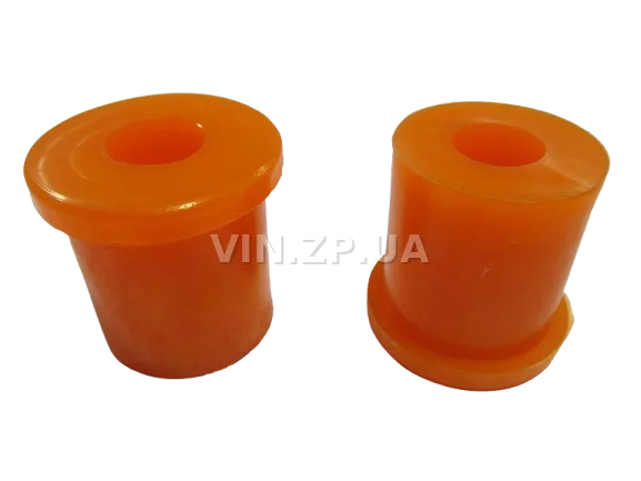 Втулки рессоры ГАЗ 2401, 2410, 31029, 3110, 31105 SKADI комплект 12шт, полиуретан жёлтые 2