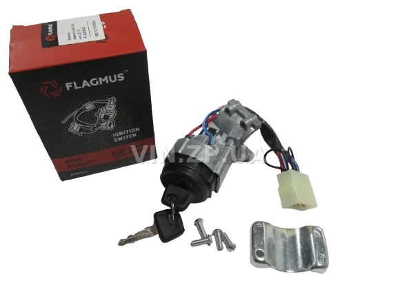 Замок зажигания ВАЗ 2108, 2109, 21099, 2113, 2114, 2115, (новый образец) FLAGMUS