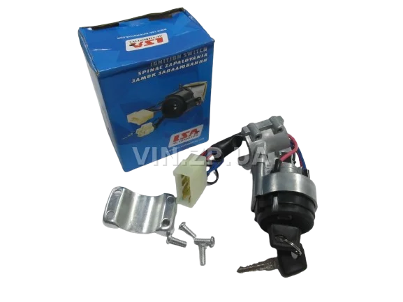 Замок зажигания ВАЗ 2108, 2109, 21099, 2113, 2114, 2115, (новый образец) LSA