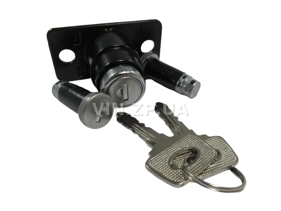 Замок багажника 21099 черный с личинками и ключами 33 STANDARD