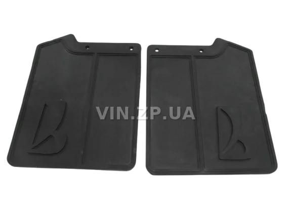 Брызговики ВАЗ 2108, 2109 CS-20 задние, к-кт 2шт с креплением, резиновые 2