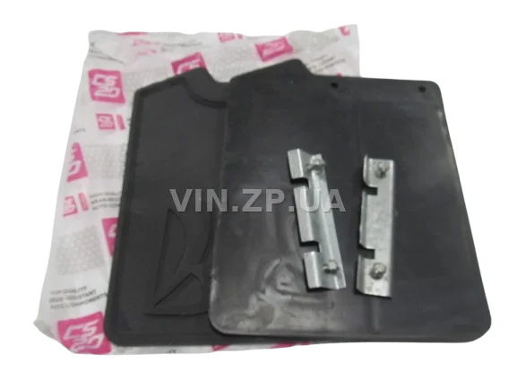 Брызговики ВАЗ 2108, 2109 CS-20 задние, к-кт 2шт с креплением, резиновые 3