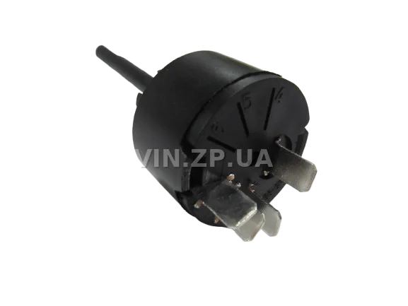 Выключатель оборотов печки ВАЗ 2108, 2109, 21099, Таврия 1102, 1103 BALATON 3 полож, 4 конт, 63.3709 2