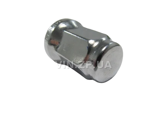 Гайка колеса Авео, Лачетти, ключ 17, закрытая, конус WALLINE хром, М12 x 1.5 x 35, 1шт, 94837389 3