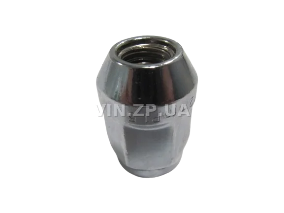 Гайка колеса Авео, Лачетти, ключ 21, закрытая, конус BS AUTO хром, М12 x 1.5 x 35, 1шт, 94837389 2