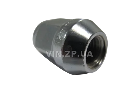 Гайка колеса Авео, Лачетти, ключ 21, закрытая, конус BS AUTO хром, М12 x 1.5 x 35, 1шт, 94837389
