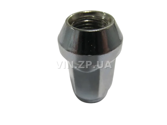 Гайка колеса ВАЗ 2121, 21213, 2131, ключ 17, закрытая, конус WALLINE хром, М12 х 1.25 х 35  1шт 2