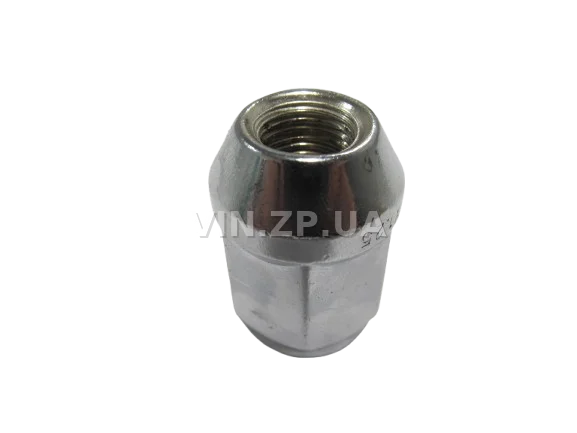 Гайка колеса ВАЗ 2121, 21213, 2131, ключ 21, закрытая, конус WALLINE хром, М12 х 1.25 х 35, 1шт 2