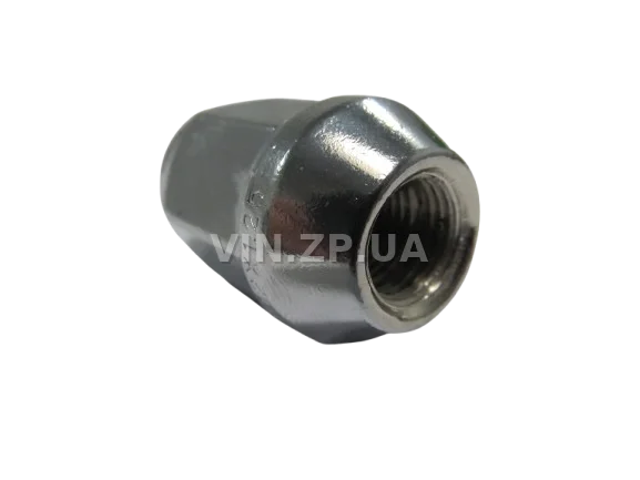 Гайка колеса ВАЗ 2121, 21213, 2131, ключ 21, закрытая, конус WALLINE хром, М12 х 1.25 х 35, 1шт