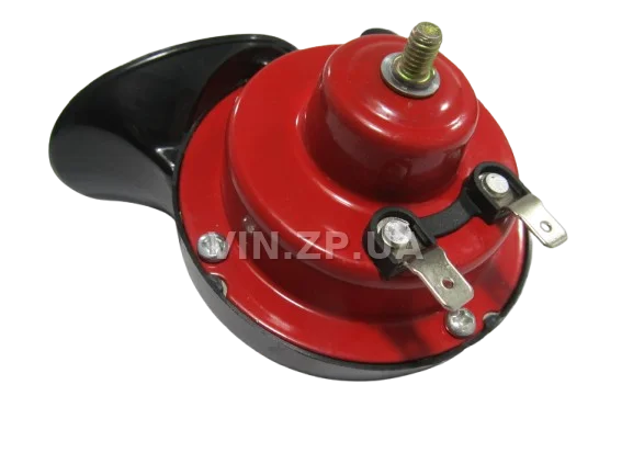 Сигнал звуковой FLAGMUS улиитка, 12V, 2-х контактный, 2-тональный, без реле, комплект 2шт 2