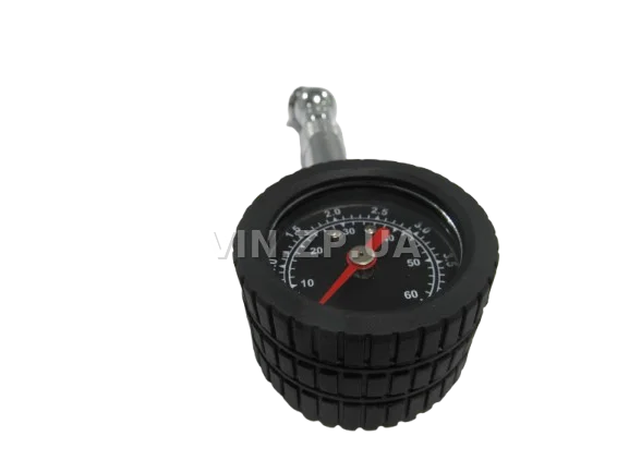 Манометр металлический до 4 Атм BALANSA механический, прорезиненный корпус, в блистере