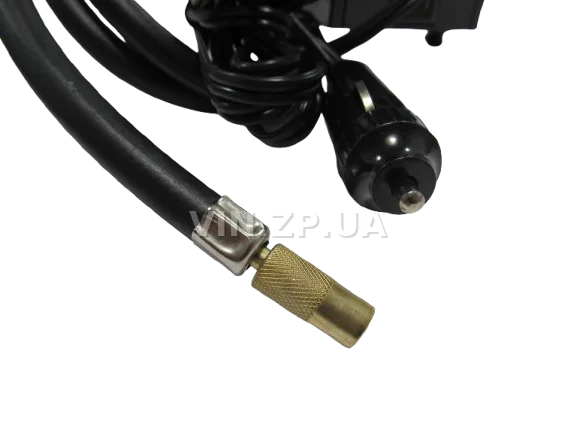 Компрессор автомобильный BALANSA 150 Вт, 10 Атм, 35 л/мин, в прикуриватель, шланг 1м , провод 3м 2