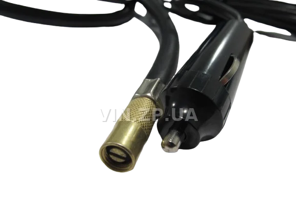 Компрессор автомобильный BALANSA ЛЮКС 150 Вт, 10 Атм, 35 л/мин, в прикуриватель, шланг 1м , провод 3м 2