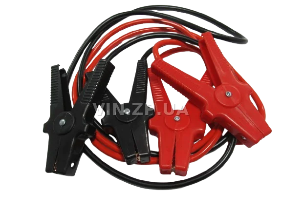 Стартовые провода прикуривания 400A BALANSA 2.5м, комплект 2 шт, клеммы в полной изоляции, сумка 2