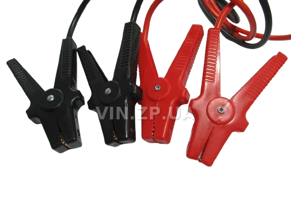 Стартовые провода прикуривания 400A BALANSA 2.5м, комплект 2 шт, клеммы в полной изоляции, сумка 3
