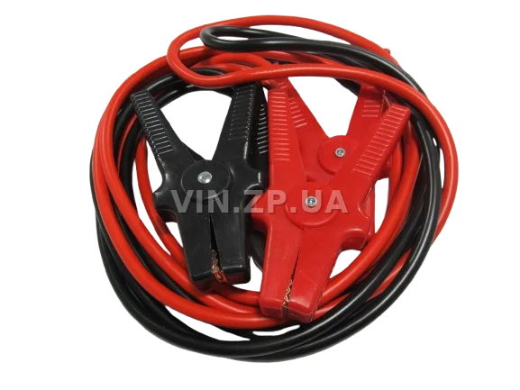 Стартовые провода прикуривания 500A BALANSA 3.5м, комплект 2 шт, клеммы в полной изоляции, сумка 2