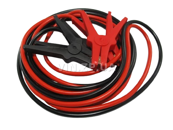 Стартовые провода прикуривания 600A BALANSA 5.0м, комплект 2 шт, клеммы в полной изоляции, сумка 2