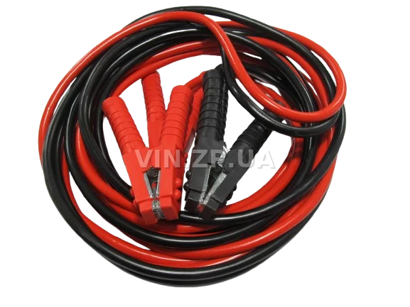 Стартовые провода прикуривания 800A BALANSA 6.0м, комплект 2 шт, клеммы в полной изоляции, сумка 2