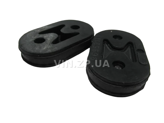 Подушка резонатора Ланос, Сенс, Авео CS-20 комплект 2шт, резина OEM 96351183