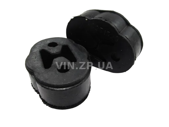 Подушка трубы приемной и глушителя Ланос, Сенс CS-20 фигурная, комплект 2шт, резина OEM 96351529 2